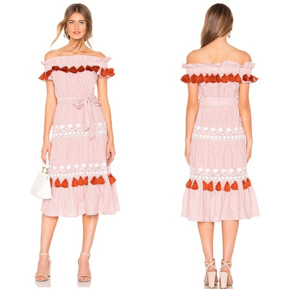Tularosa Lana Stripe Dress size small